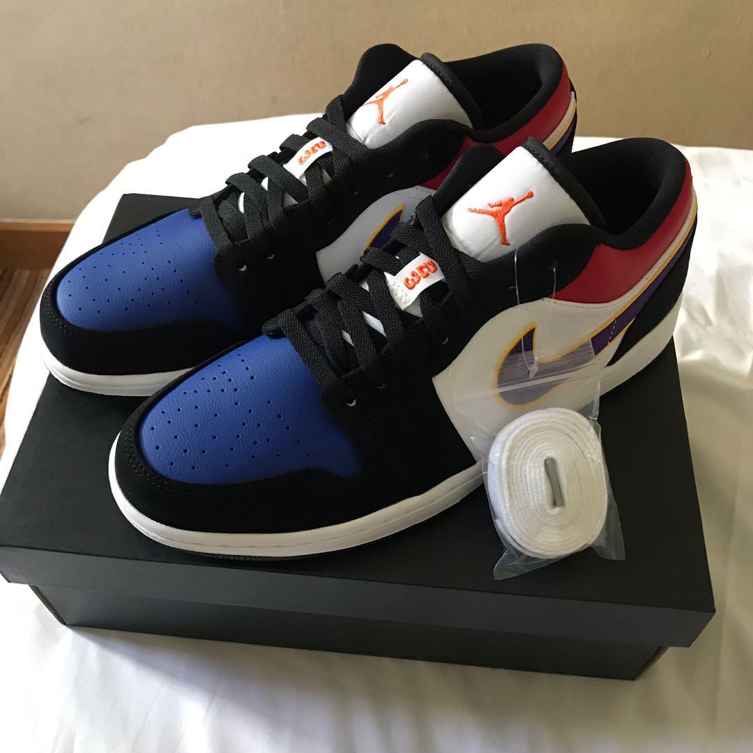 XH Air Jordan 1 Low Lakers Top 3 review Michael 01