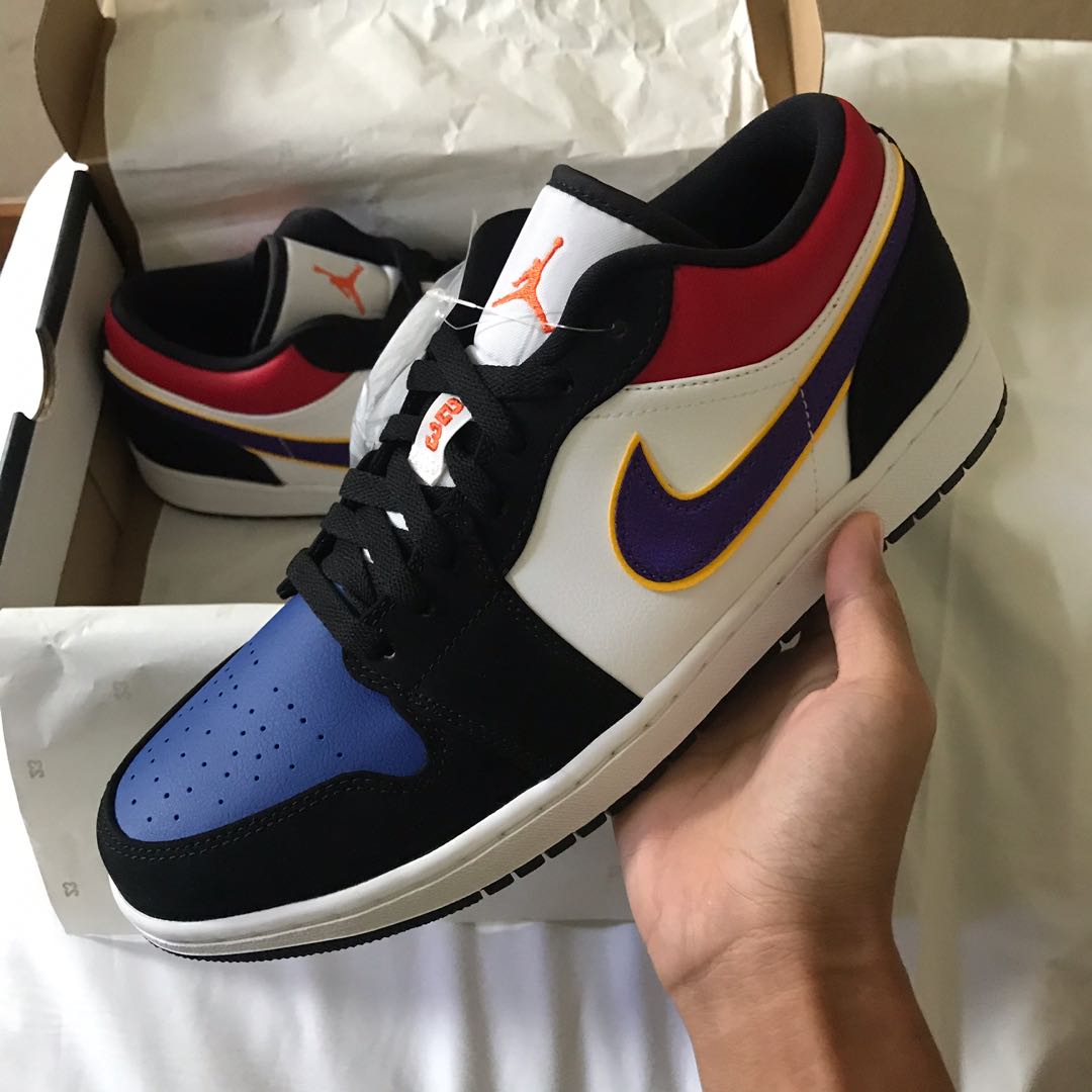 XH Air Jordan 1 Low Lakers Top 3 review Michael 02
