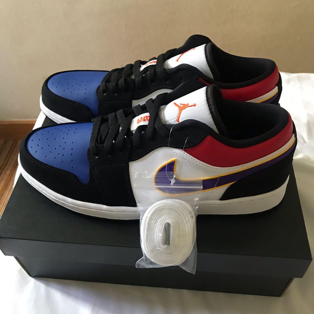 XH Air Jordan 1 Low Lakers Top 3 review Michael 03