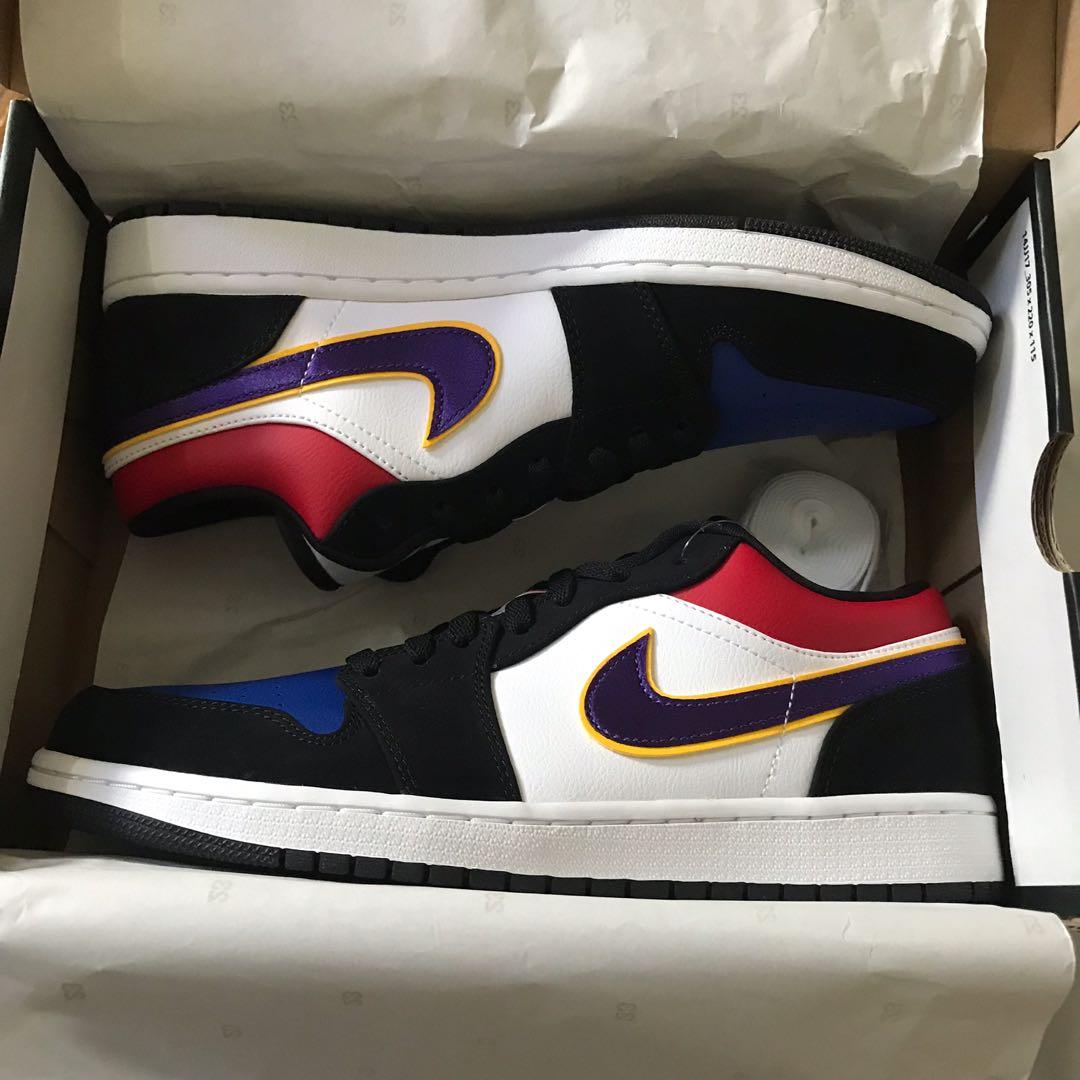 XH Air Jordan 1 Low Lakers Top 3 review Michael 05