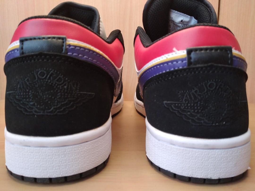 XH Air Jordan 1 Low Lakers Top 3 review Evelyn 04
