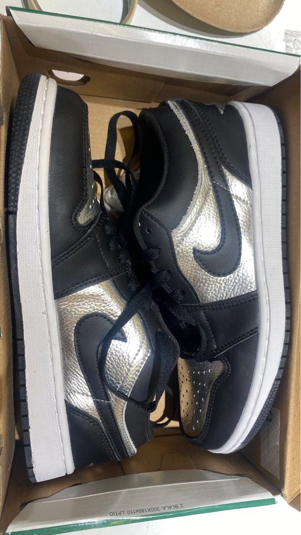 XH Air Jordan 1 Low SE Silver Toe review Jayden 05