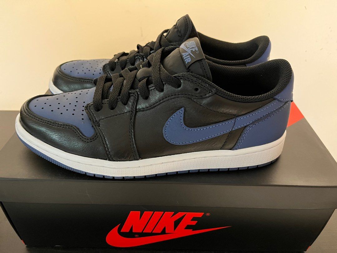 XH Air Jordan 1 Low Black Blue review Joseph 01