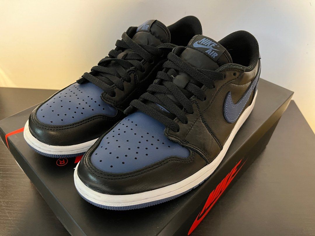 XH Air Jordan 1 Low Black Blue review Joseph 03