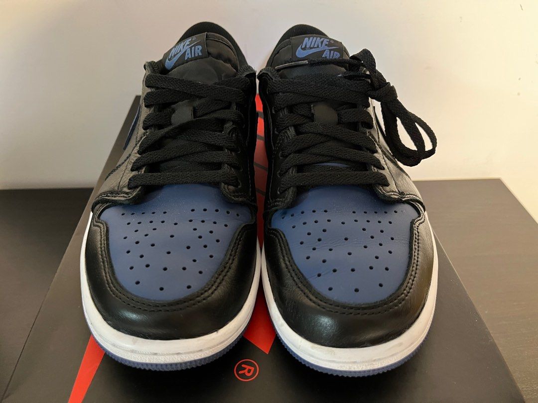 XH Air Jordan 1 Low Black Blue review Joseph 04