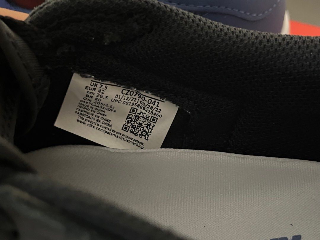 XH Air Jordan 1 Low Black Blue review Joseph 06