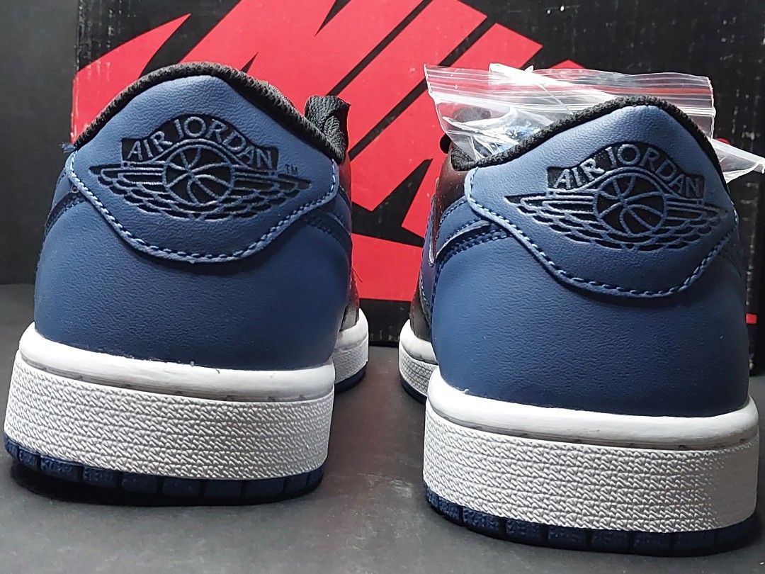 XH Air Jordan 1 Low Black Blue review Grace 06
