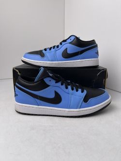 XH Air Jordan 1 Low University Blue Black review Paisley 01