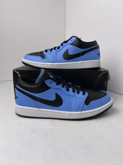 XH Air Jordan 1 Low University Blue Black review Paisley 01