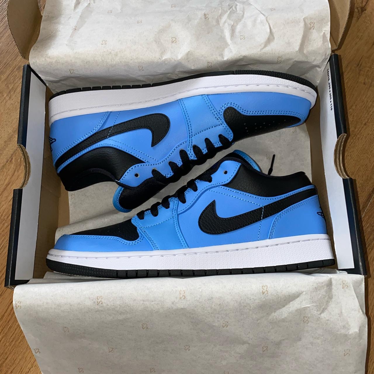 XH Air Jordan 1 Low University Blue Black review Isaac 02