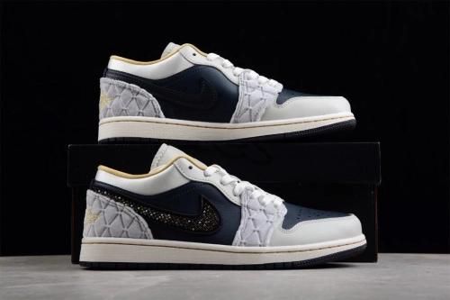 XH Air Jordan 1 Low Black Grey Silk review 