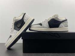 XH Air Jordan 1 Low Black Grey Silk review Sophia 04