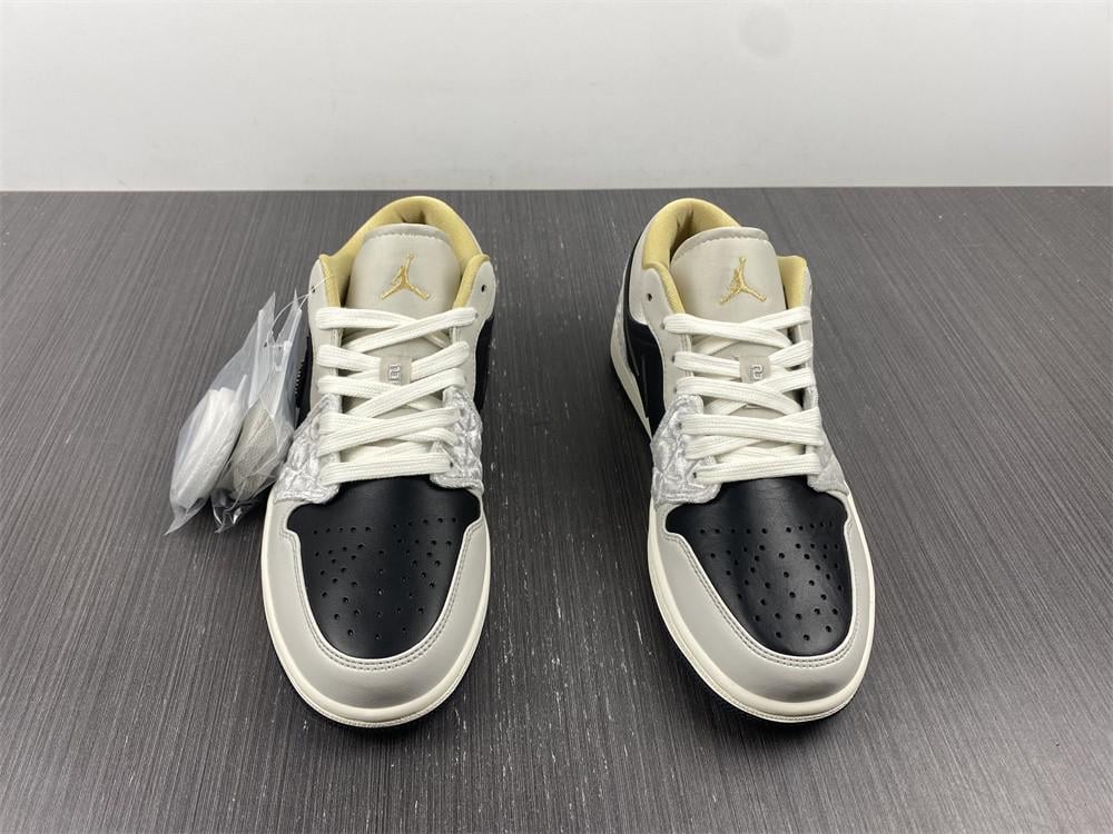 XH Air Jordan 1 Low Black Grey Silk review Sophia 03