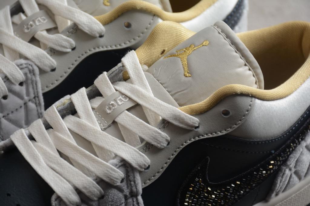 XH Air Jordan 1 Low Black Grey Silk review Mason 01