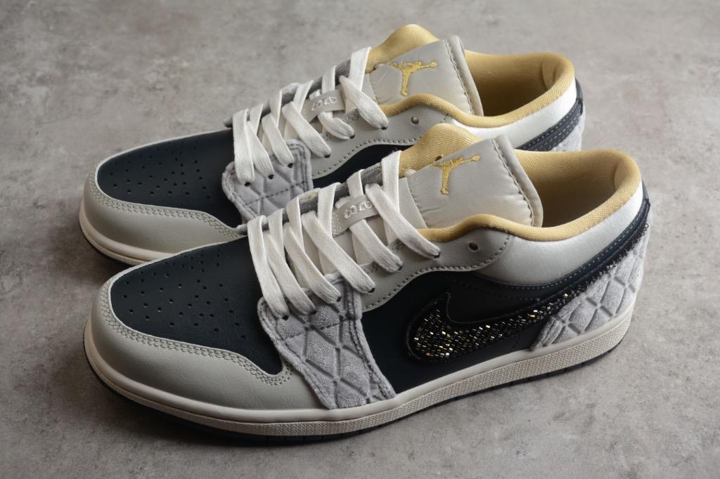 XH Air Jordan 1 Low Black Grey Silk review Mason 02