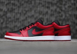 XH Air Jordan 1 Low Varsity Red review Lily 01