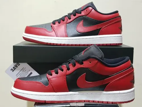 XH Air Jordan 1 Low Varsity Red review 