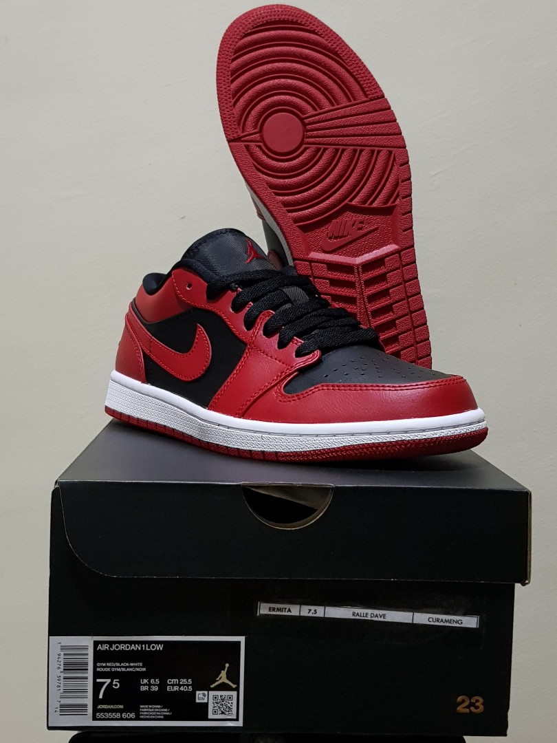 XH Air Jordan 1 Low Varsity Red review Jacob 03