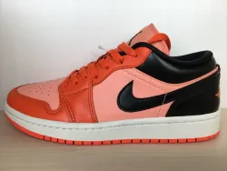 XH Air Jordan 1 Low Orange Black review Mia 01