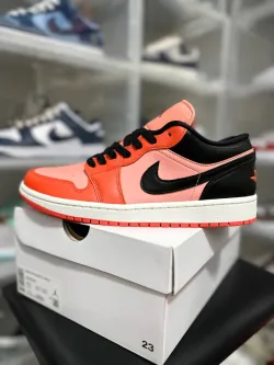 XH Air Jordan 1 Low Orange Black review Noah 02