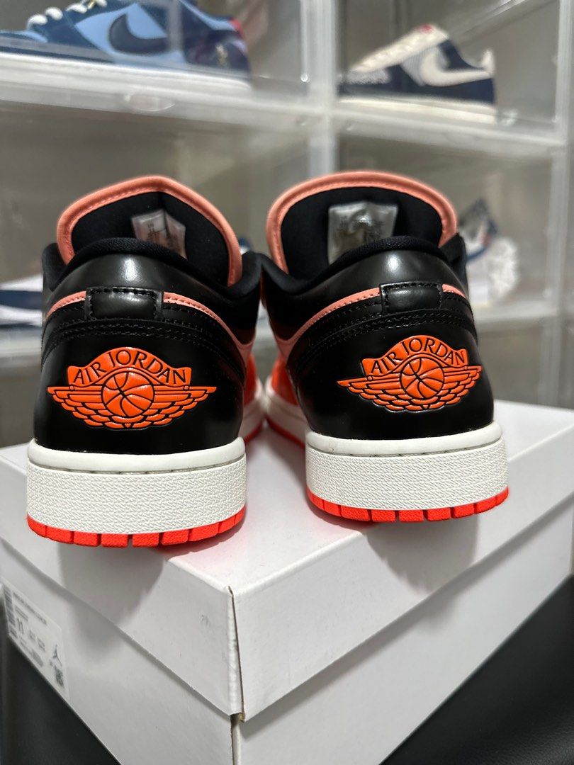 XH Air Jordan 1 Low Orange Black review Noah 03