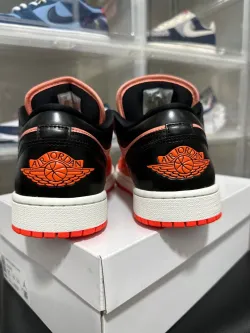 XH Air Jordan 1 Low Orange Black review Noah 03