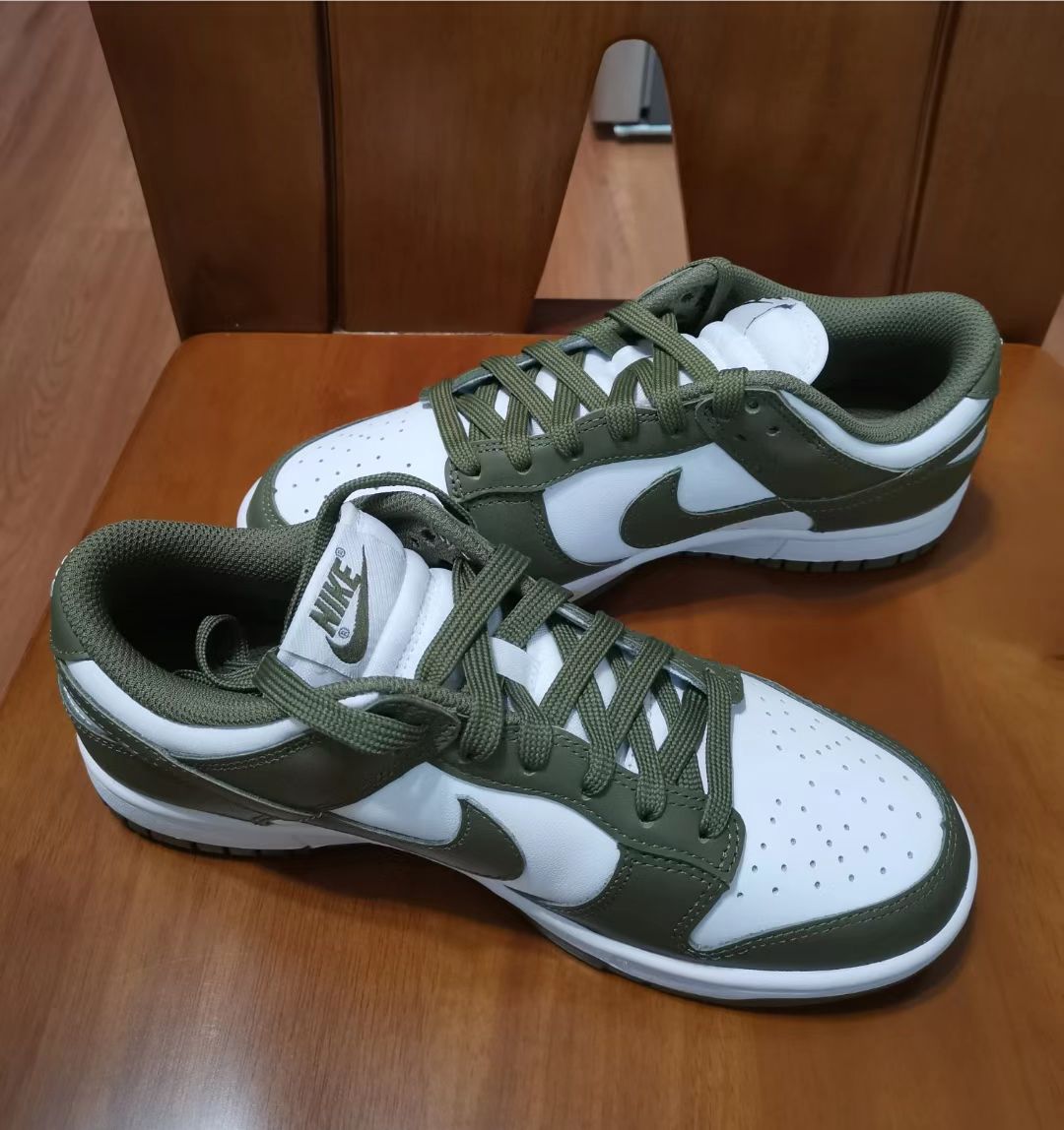 GB Nike Dunk Low Medium Olive review Noble