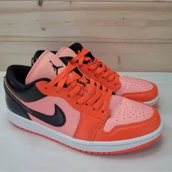 XH Air Jordan 1 Low Orange Black review Olivia 05