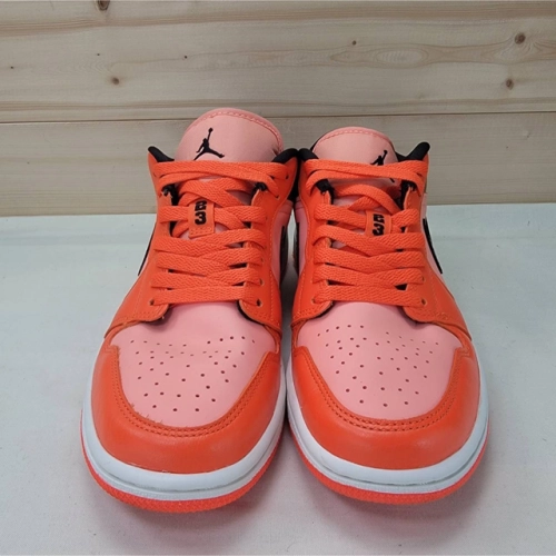 XH Air Jordan 1 Low Orange Black review 