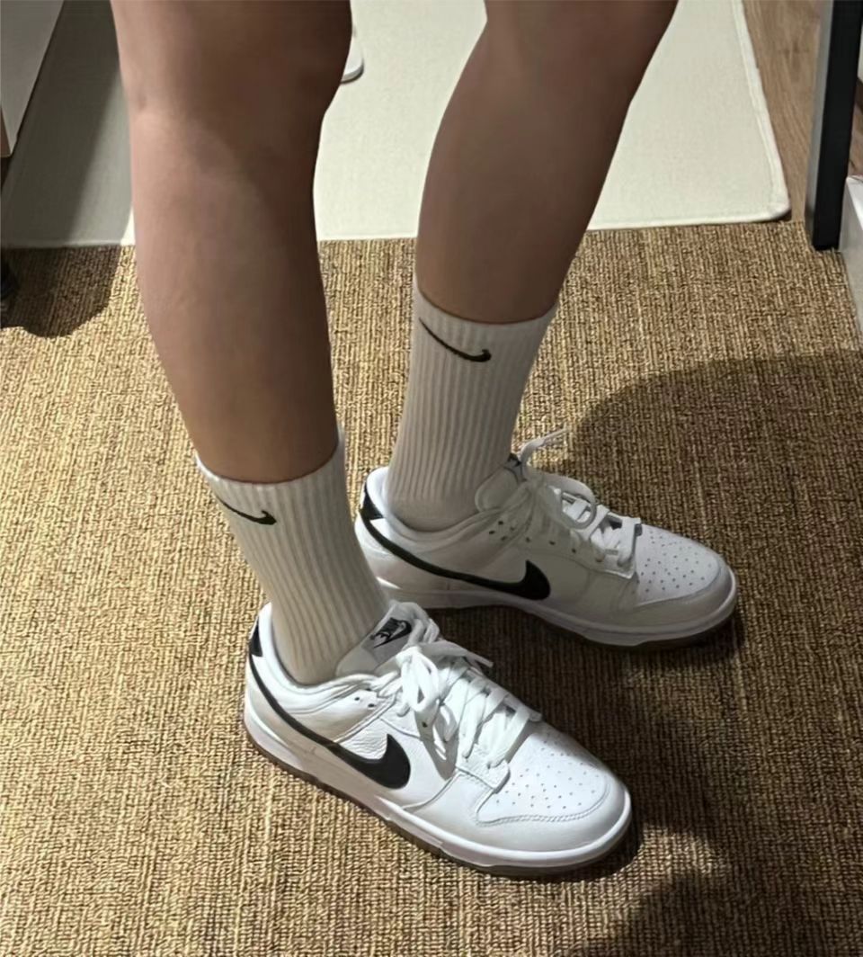 SX Nike Dunk Low White Black review Mei Tang