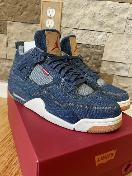 PB Batch  Levi’s x Air Jordan 4 Levi's Blue review 