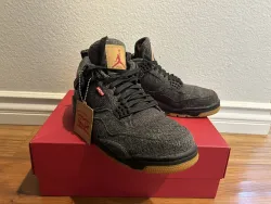 PB Batch  Levis x Air Jordan 4 Levi's Black review Betsy W. 02