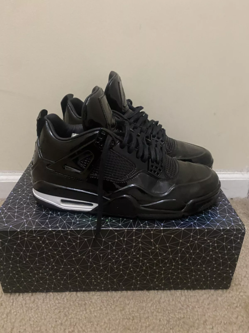 PB Batch  Air Jordan 4 Retro Powder Patent Leather review 