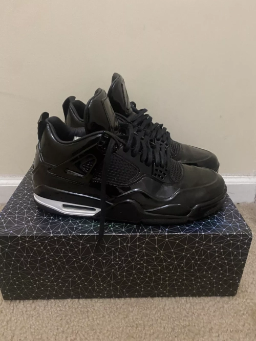 PB Batch  Air Jordan 4 Retro Powder Patent Leather review 