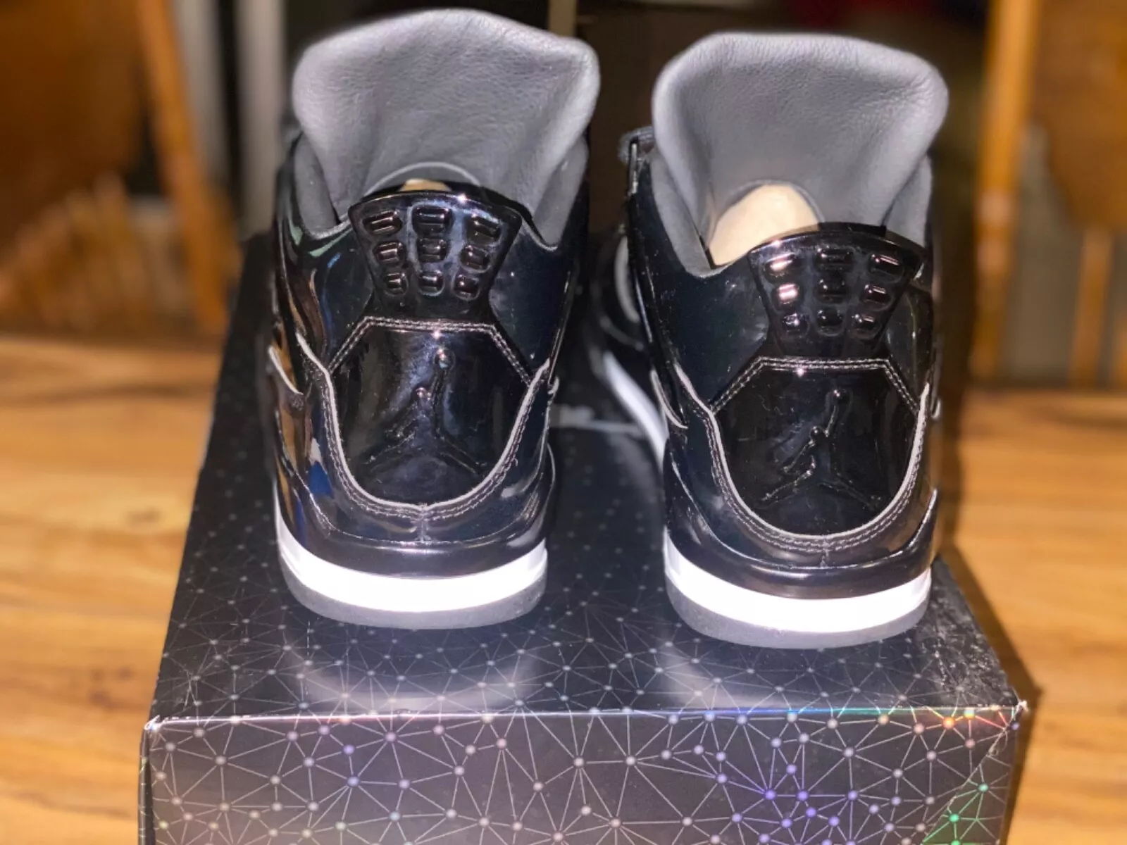 PB Batch  Air Jordan 4 Retro Powder Patent Leather review AMY E 02