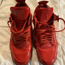 PB Batch  Air Jordan 4 Retro Red Lacquer Leather review Bryan Molick 01