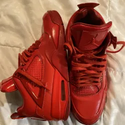 PB Batch  Air Jordan 4 Retro Red Lacquer Leather review Bryan Molick 02