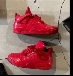 PB Batch  Air Jordan 4 Retro Red Lacquer Leather review PATO