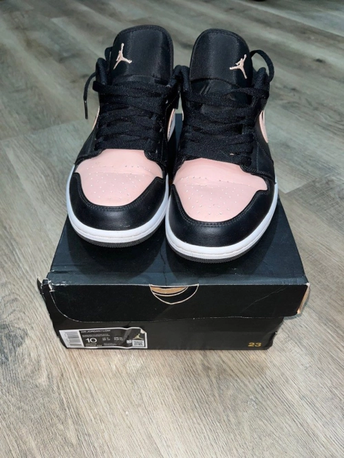 XH Air Jordan 1 Low Crimson Tint review 