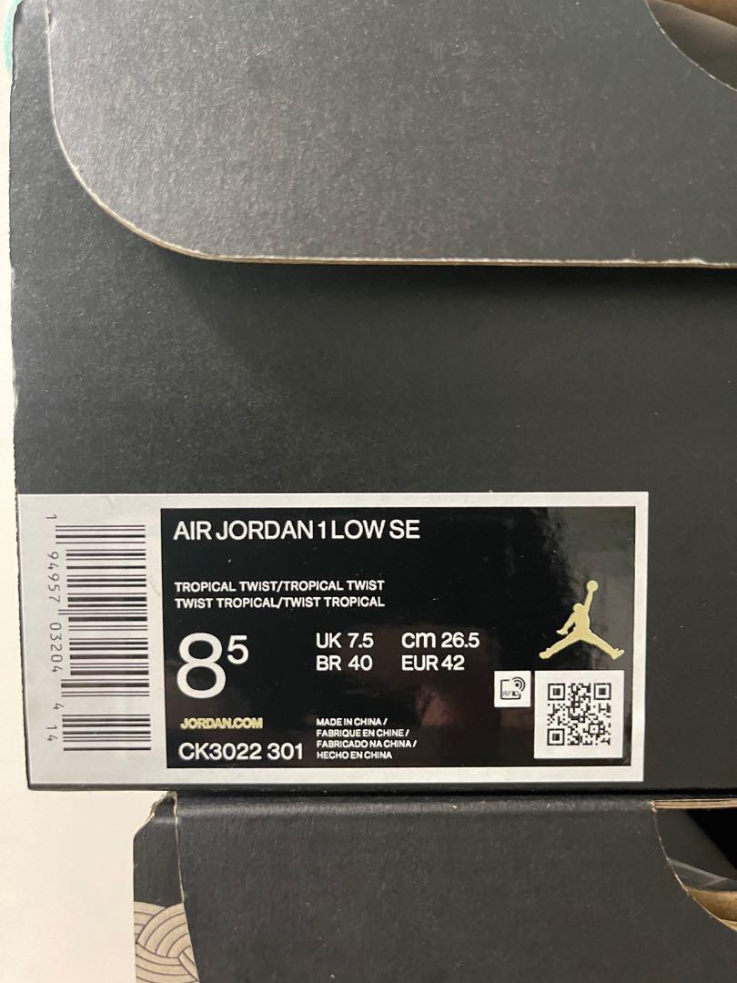 XH Air Jordan 1 Low SE Tropical Twist review Chloe 02