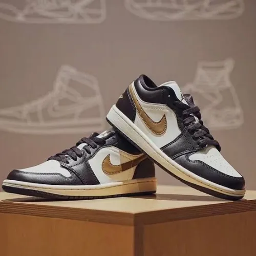 XH Air Jordan 1 Low Black And White Brown review 