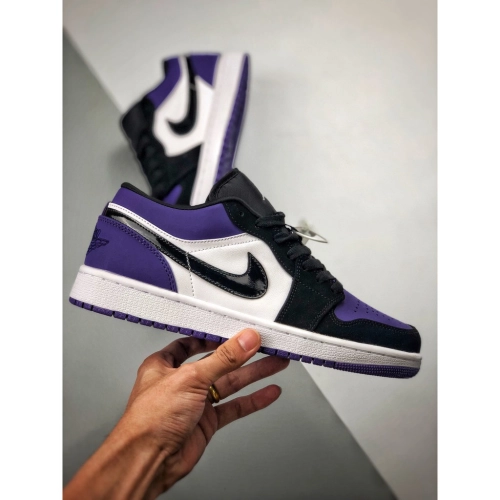 XH Air Jordan 1 Low Court Purple review 