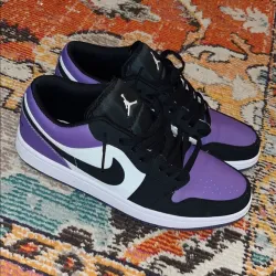 XH Air Jordan 1 Low Court Purple review Gavin