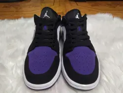 XH Air Jordan 1 Low Court Purple review Ariana 02