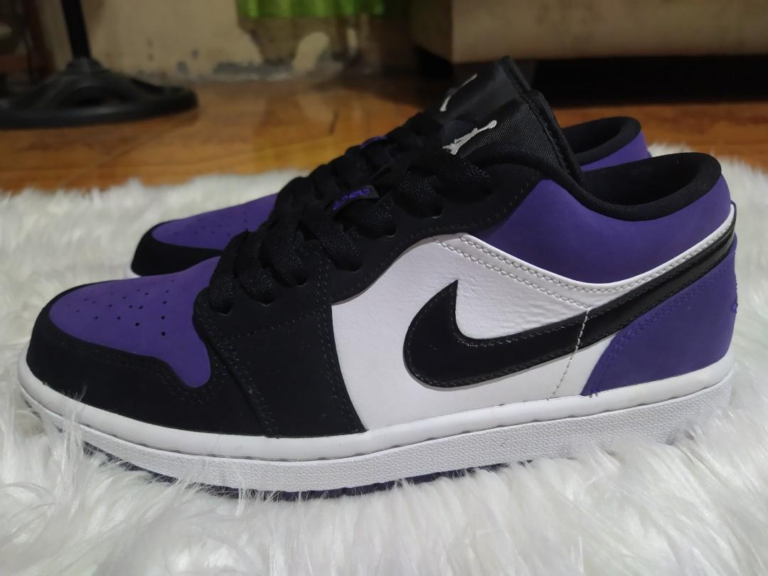 XH Air Jordan 1 Low Court Purple review Ariana 03
