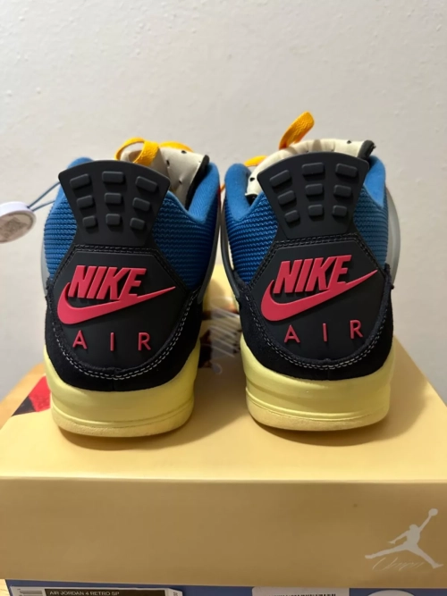 PB Batch  Union LA x Air Jordan 4 Retro SP Off Noir Black review 