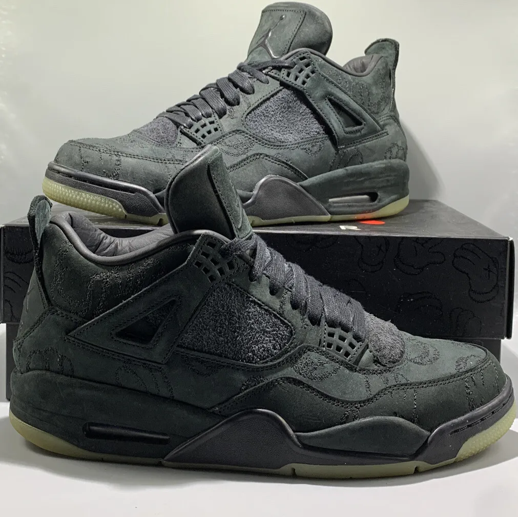 PB Batch  KAWS X Air Jordan 4 Retro KAWS Black review Odane G.