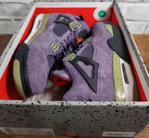 XP Batch   Air Jordan 4 Canyon Purple review 