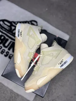 XP Batch OFF White x Air Jordan 4 Sai review ROBERT TUMASIAN