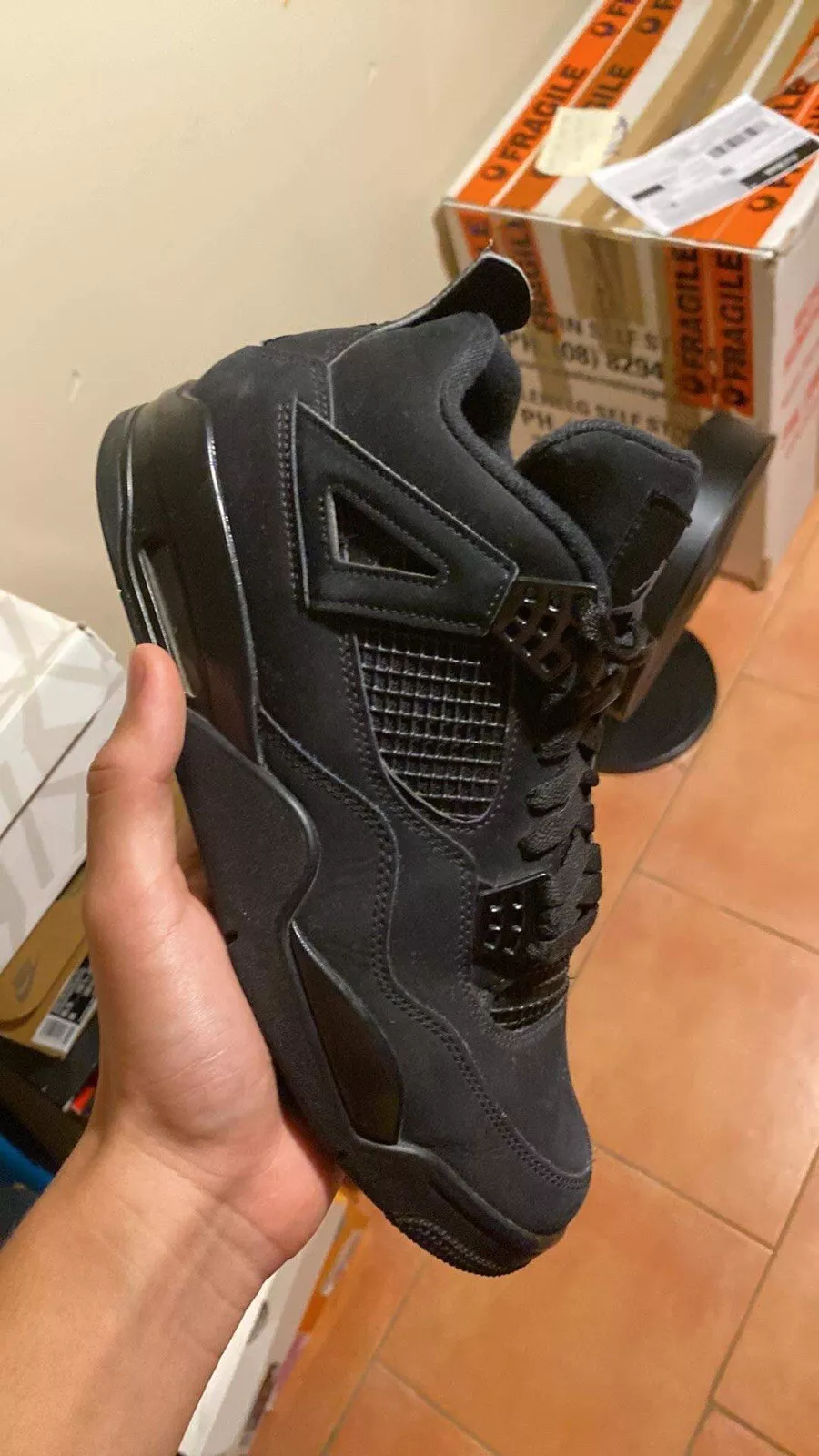 XP Batch  Air Jordan 4 Retro Black Cat review Mario 02
